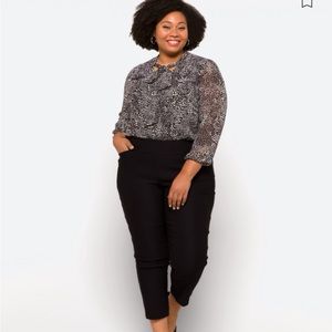 Tribal: Fia Straight Leg Pull on Trouser